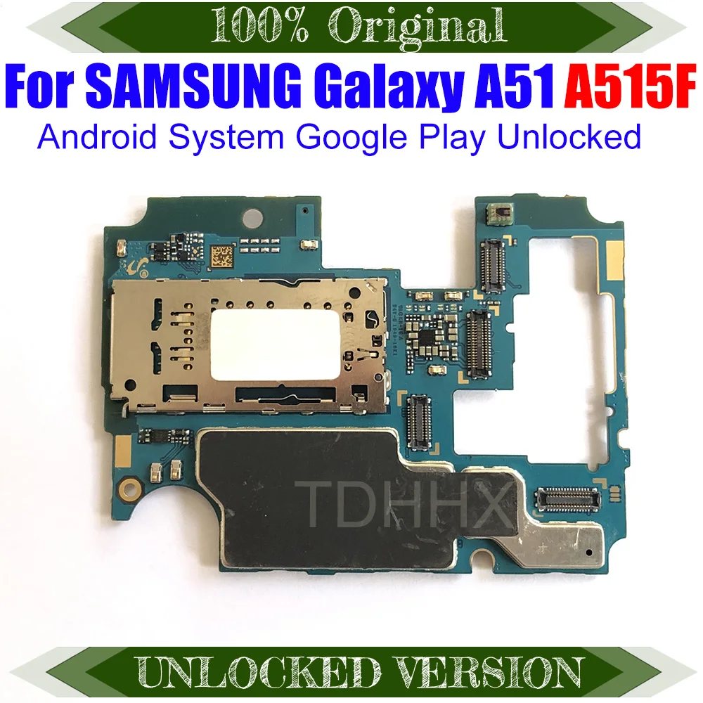 Материнская плата для Samsung Galaxy A51 A515F разблокированная 128 ГБ|Антенны мобильных