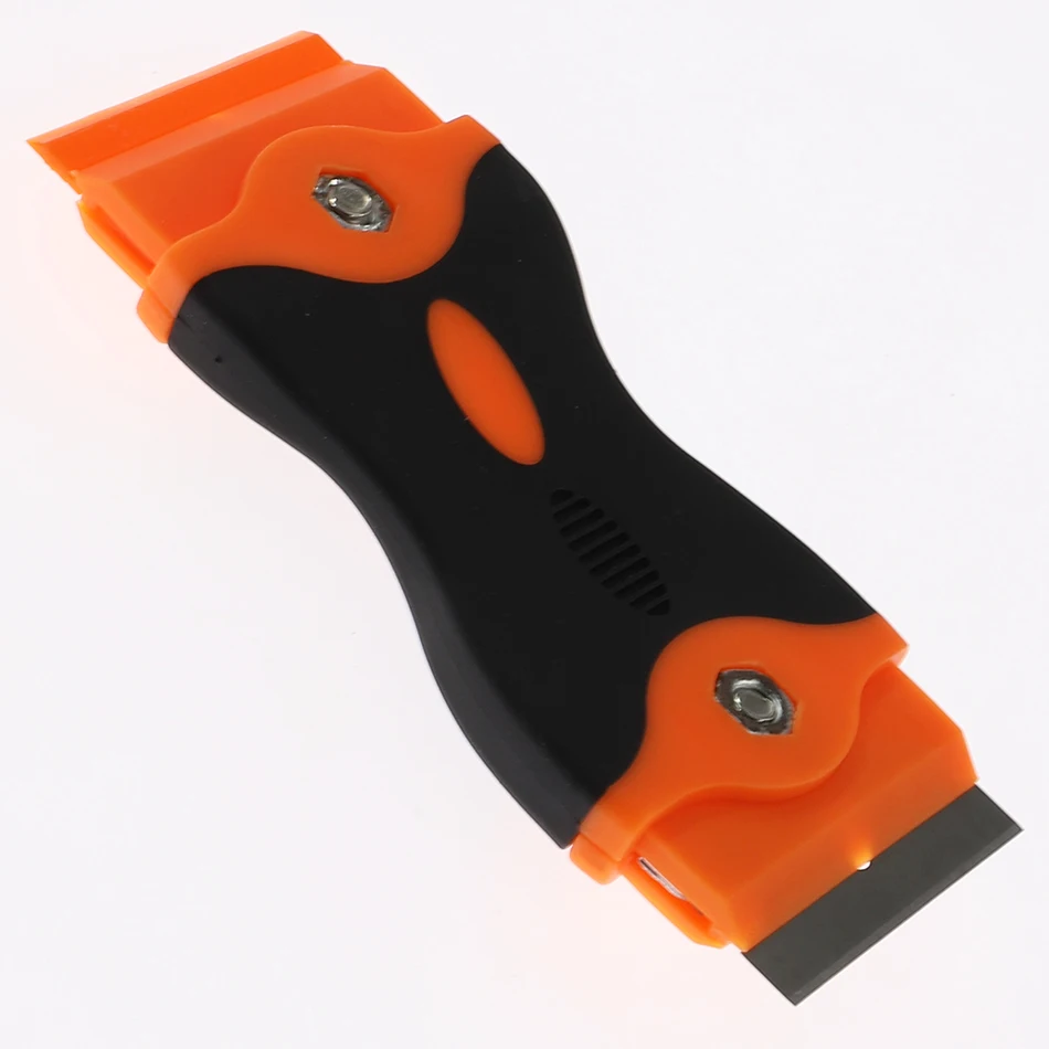 2 in 1 Plastic Handle Razor Glass Ceramic Hob Scraper Cleaning Tool With Blade For Oven Cooker Cleaning Window Smooth Surface