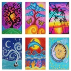 DIY Diamond Painting 5D Special Shaped Diamond Embroidery Full Drill Tree Scenery Landscape Mosaic Picture Home Decoration