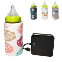 ins portable usb milk water warmer travel stroller insulated bag quickly baby nursing bottle heater infant food milk outdoor cup