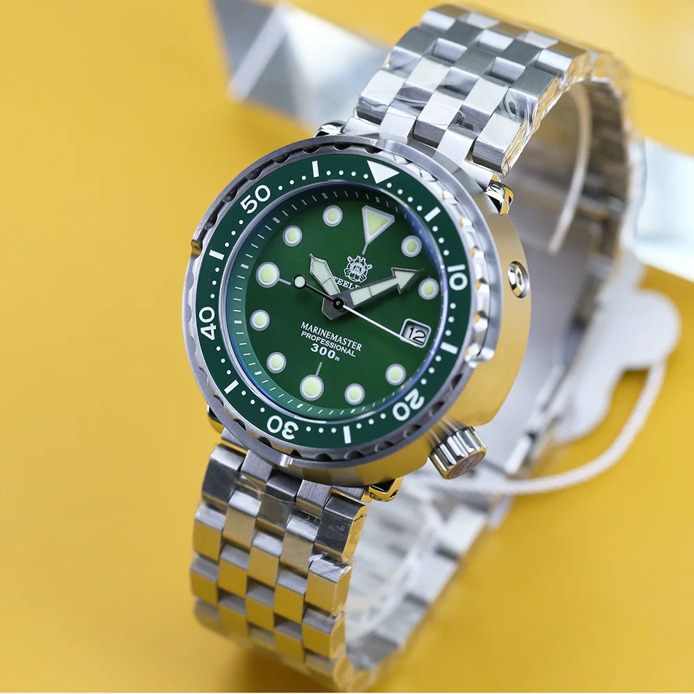 Часы для дайвинга 1975 Tuna STEEL DIVE автоматические часы NH35 Skx с сапфировым стеклом