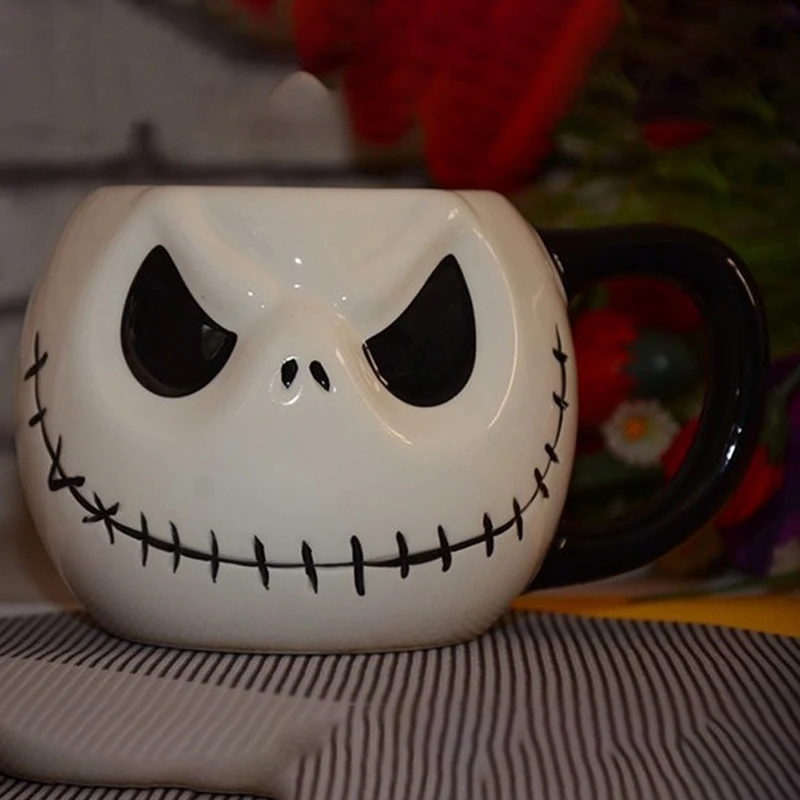 Креативная кружка в виде черепа кофейные кружки мультяшная чашка для кофе чая