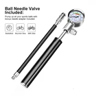 Насос высокого давления в шинах с манометром для скутера Xiaomi M365, ручной воздушный насос из сплава, портативный насос для велосипеда и баскетбола