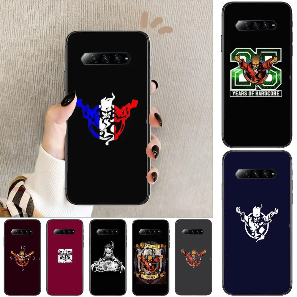 

wizard thunderdome hardcore Anime Phone Case For xiaomi redmi Black Shark 4 Pro 2 3 3s Cases Helo Black Cover Silicone Back Pre