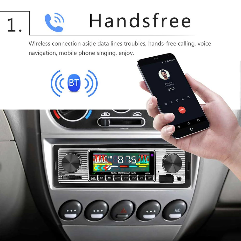 

Bluetooth MP3-, , AUX USB FM 12