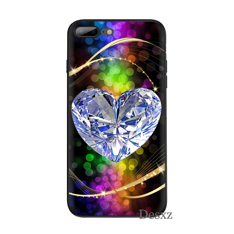 Desxz Tpu Mobile Phone Case For iPhone 6 6s 7 8 Plus X XS Max 5 5S SE Cover Neon Flower Shell |