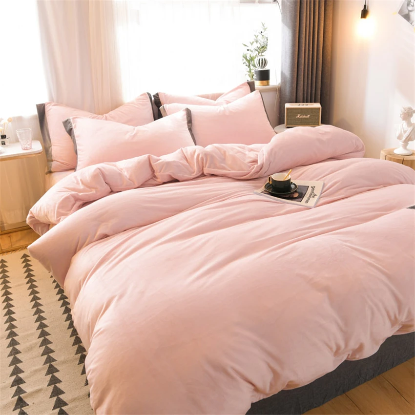 Горячее предложение! Распродажа! Хрустальный Бархатный комплект постельного