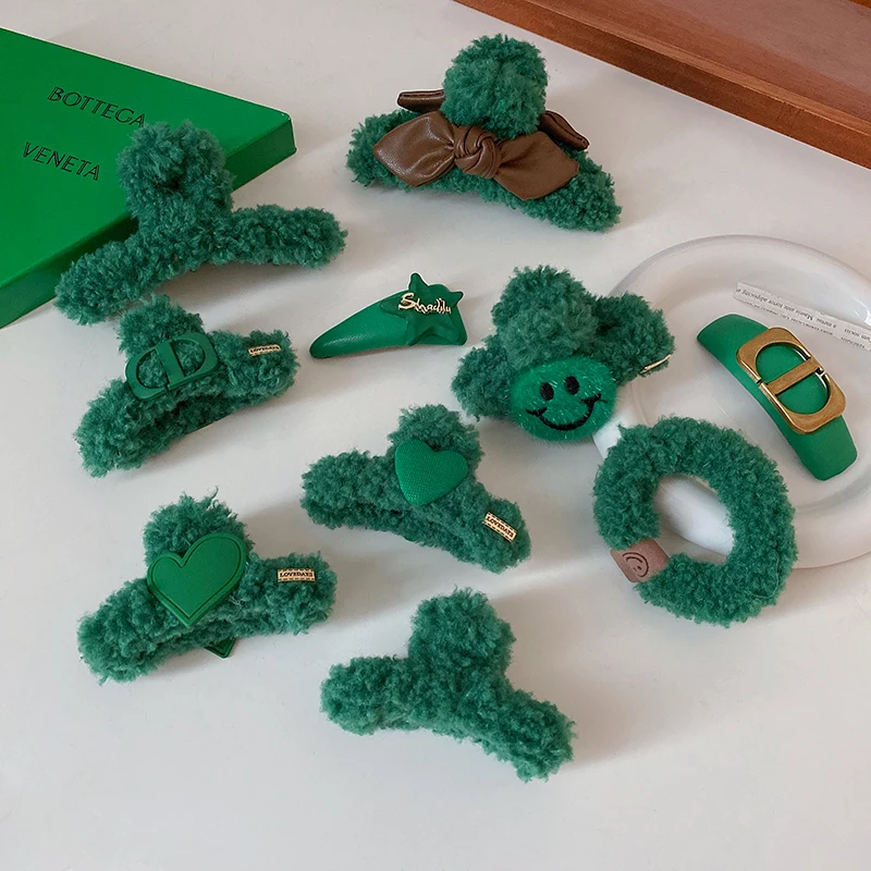 

Аксессуары для волос DREJEW в Корейском стиле, аксессуар со смайликом для женских заколок, милые аксессуары для волос в стиле принцессы