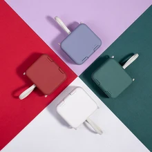 4000mAh Mini Power Bank Phone Battery Charger Case Holder USB Type-c Port Output For iPhone Samsung Huawei Xiaomi Power Bank
