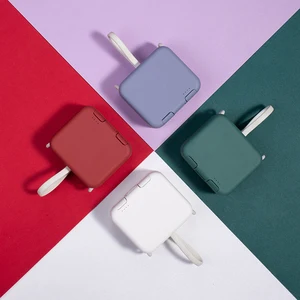 4000mah mini power bank phone battery charger case holder usb type c port output for iphone samsung huawei xiaomi power bank free global shipping