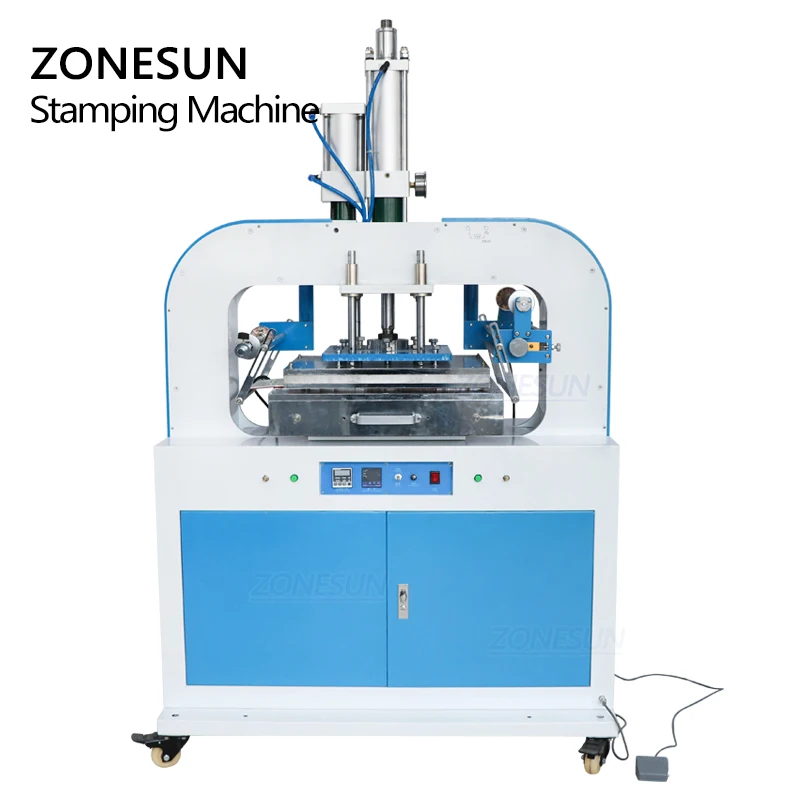 ZONESUN ZSP-890T пневматический штамповочный станок машина для сгибания кожаных