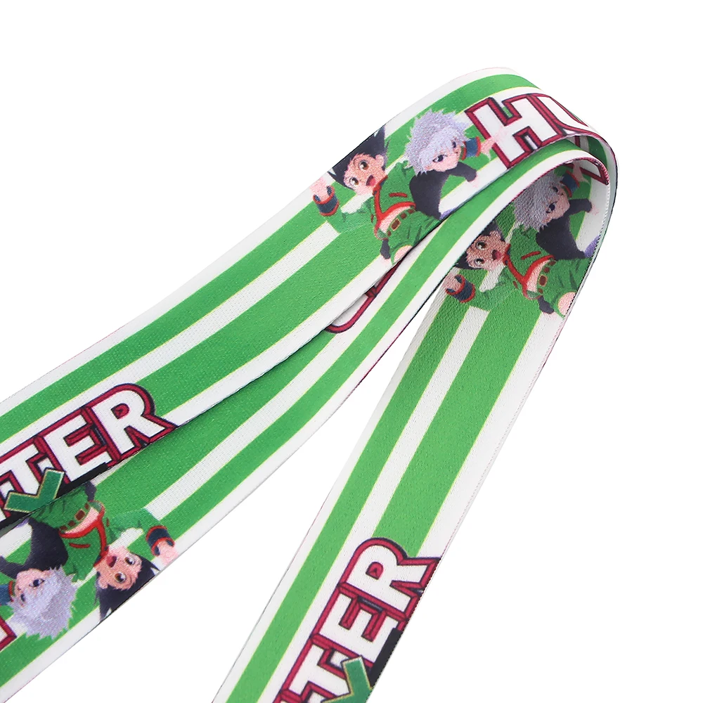 

K2537 Wholesale 20pcs/lot Hunter Anime Caroon Lanyard Cool Print Lanyards Strap Phone Holder Neck Straps Hanging Ropes