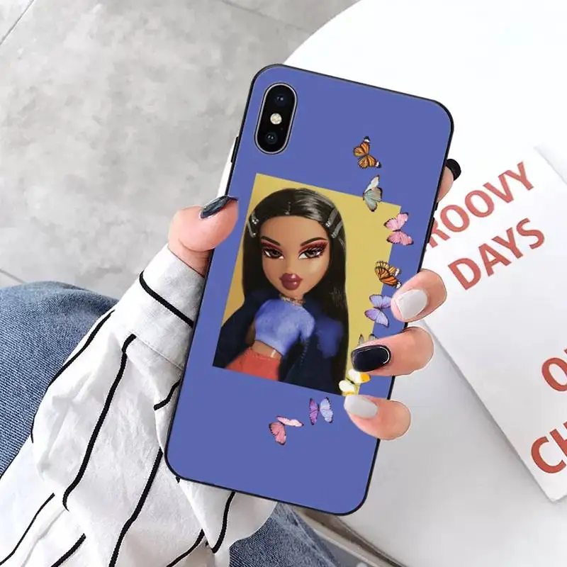 

Brand Doll B-Bratz Phone Case for iPhone 11 12 pro XS MAX 8 7 6 6S Plus X 5S SE 2020 XR mini