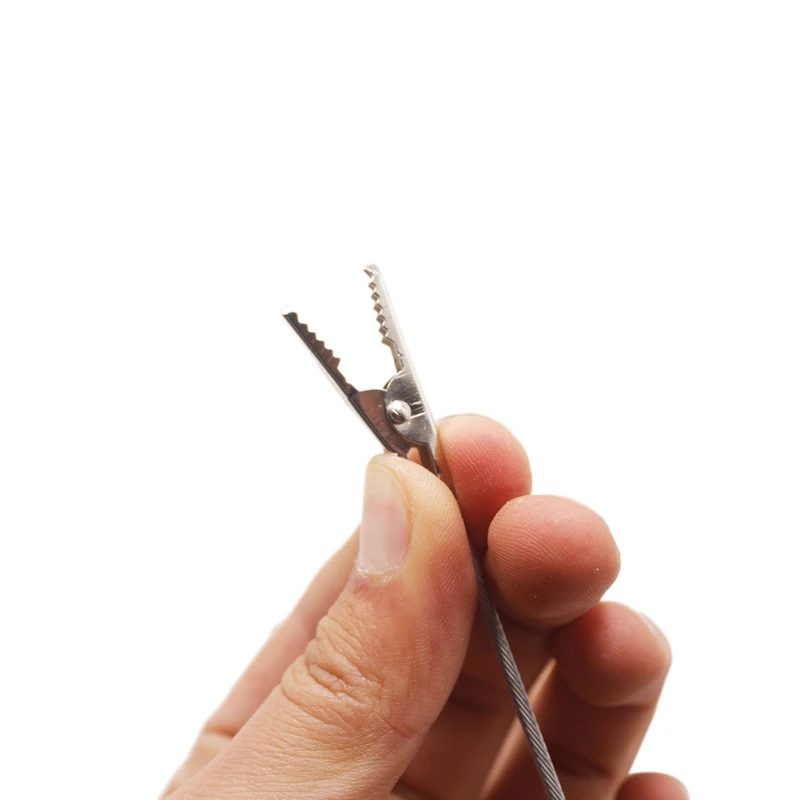 Зажим для заметок с крокодиловой застежкой фотографий визиток 10 шт. N06 | Дом и сад