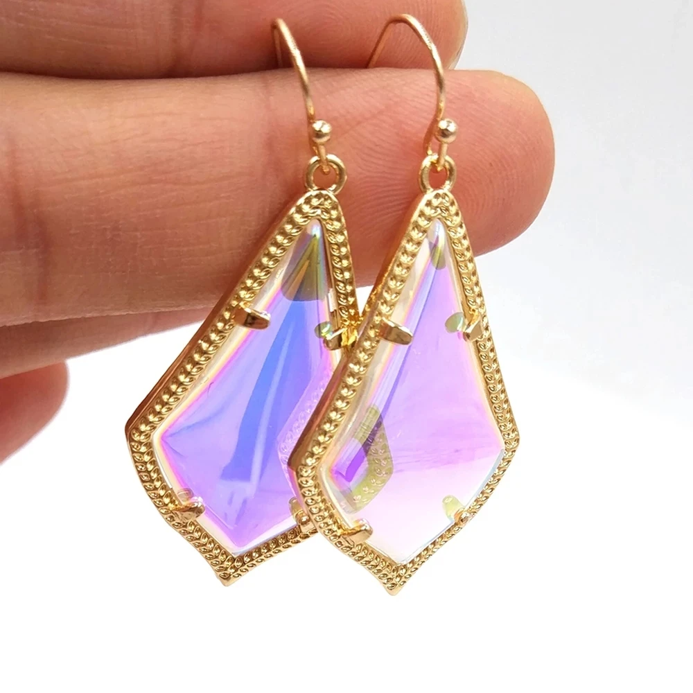 Женские серьги капельки с жемчугом черный и белый цвета модные ювелирные изделия