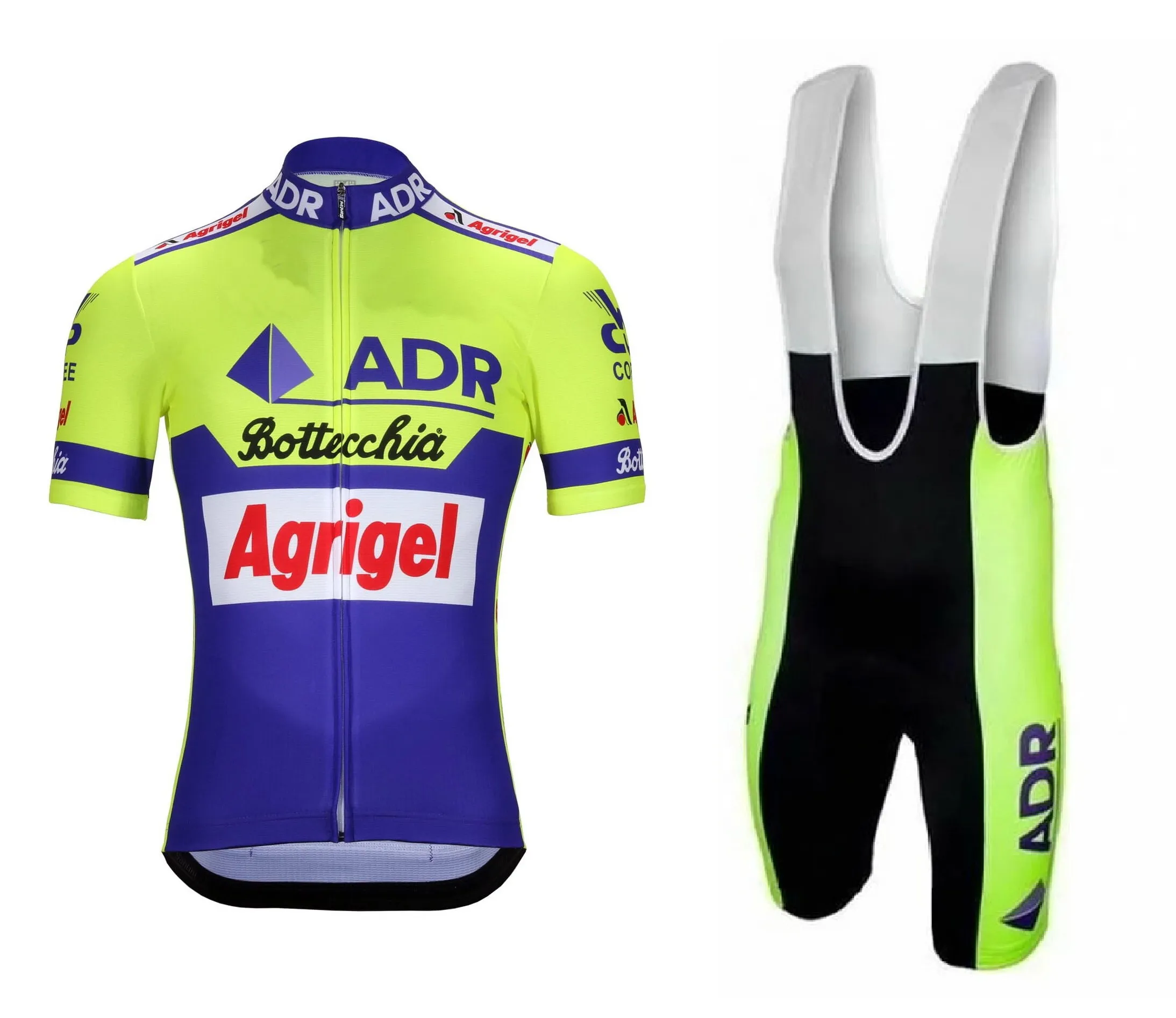 sets ADR AGRIGEL BOTTECCHIA ретро классические майки для велоспорта, летний комплект одежды с коротким рукавом для гонок, Майо, Ropa Ciclismo - Цвет: sets