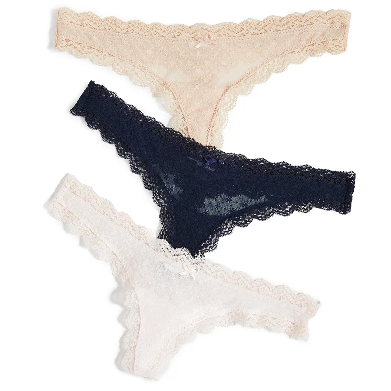 Модные женские кружевные трусики пикантные трусы Нижнее белье Женские T-back для