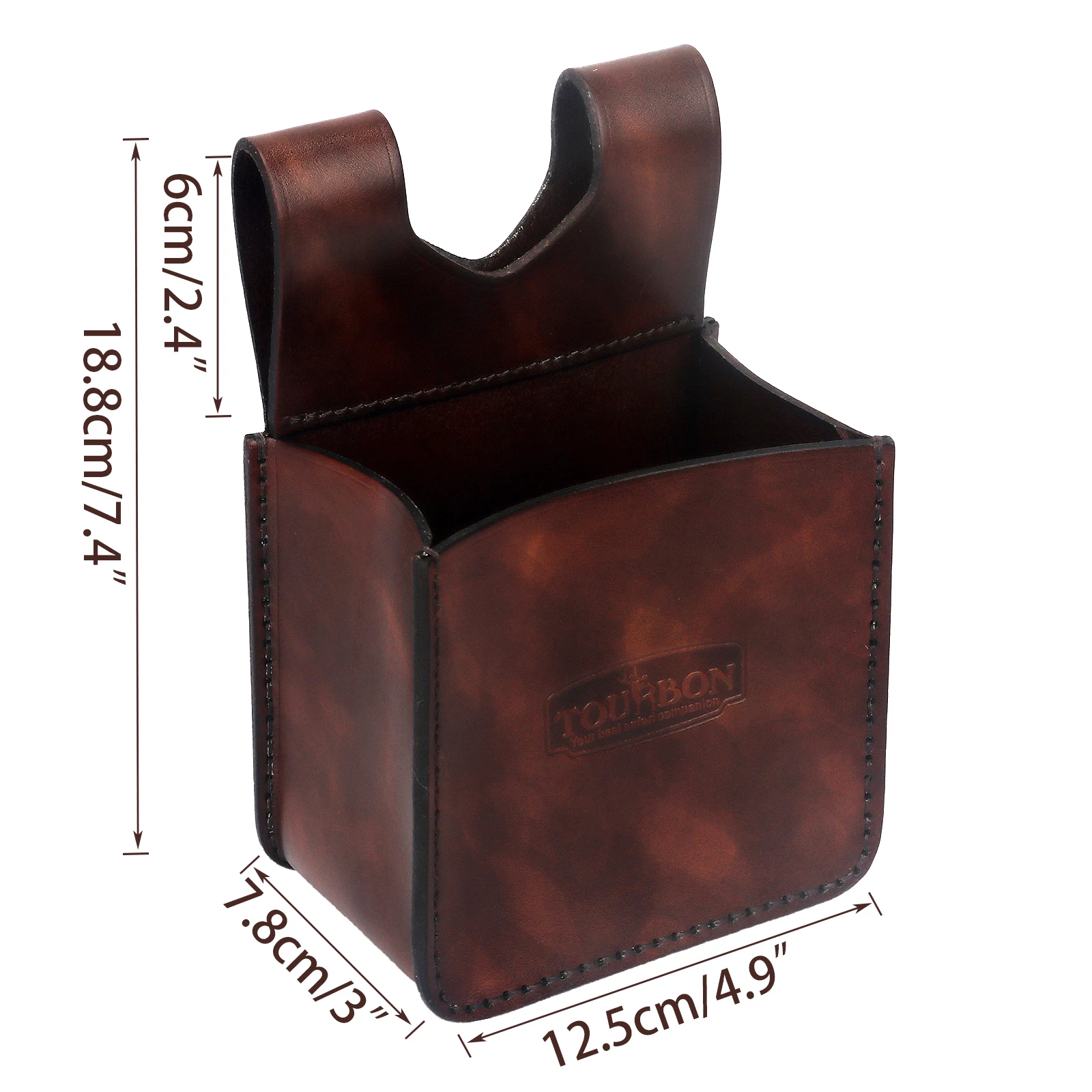 Tourbon Hunting Ammo Cartridges Bag Shotgun Shell Pouch with 2 Bullet Loop for 12/16/20 Gauge Leather Clay Trap Shooting Case | Спорт и