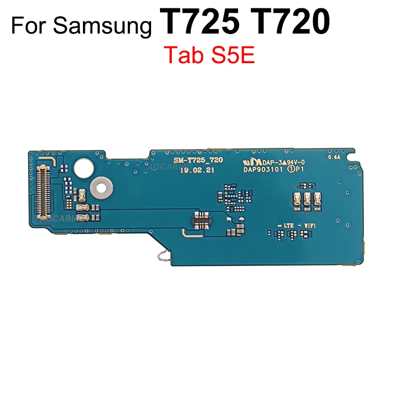 Aocarmo для Samsung Galaxy Tab S5E T720 T725 держатель Sim-карт разъем гибкий кабель Запасная часть |