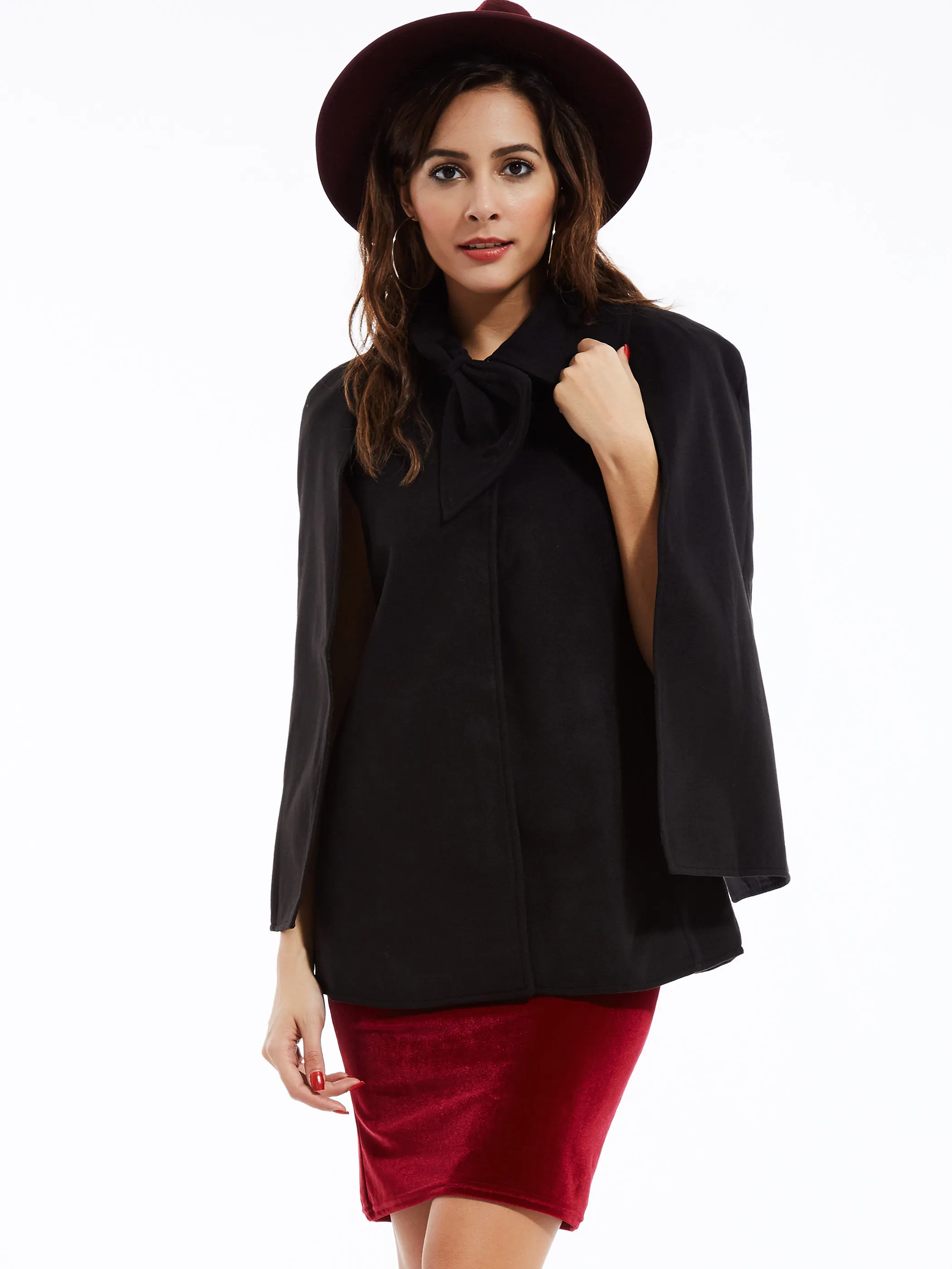 Женская накидка ветрозащитная теплая простая на шнурках|Женские шарфы| |