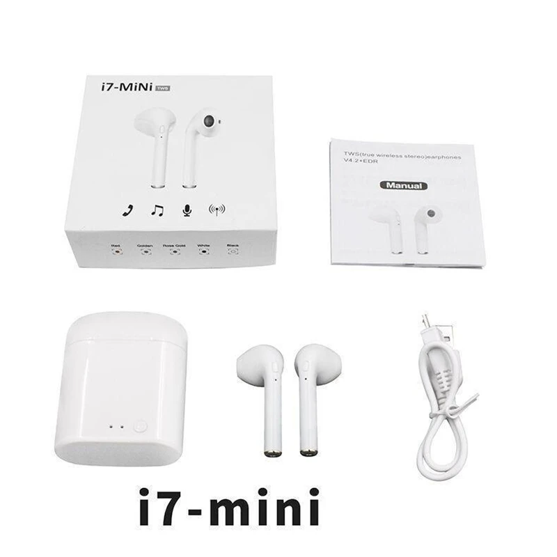Bluetooth наушники для Xiaomi Redmi 7A 7 6A 6 5 4A Note Pro 5A 4 4X 3 3S Prime Mini Size Twins беспроводные
