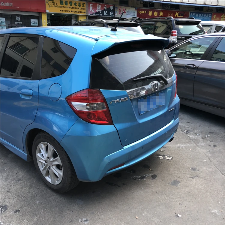 Спойлер для Honda Jazz yck 2008-2013 АБС-пластик цвет заднего крыла автомобиля | Автомобили