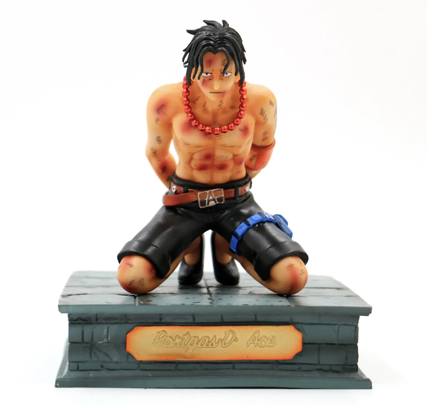 

2022 Anime One Piece Impel Down Portgas D Ace Prisoner Ace GK PVC Action Figure Statue Collectible Model Toys Doll