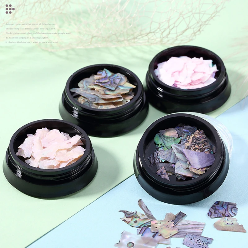 Украшение для ногтей ультра-тонкий неправильный натуральный лак кусок хлопья