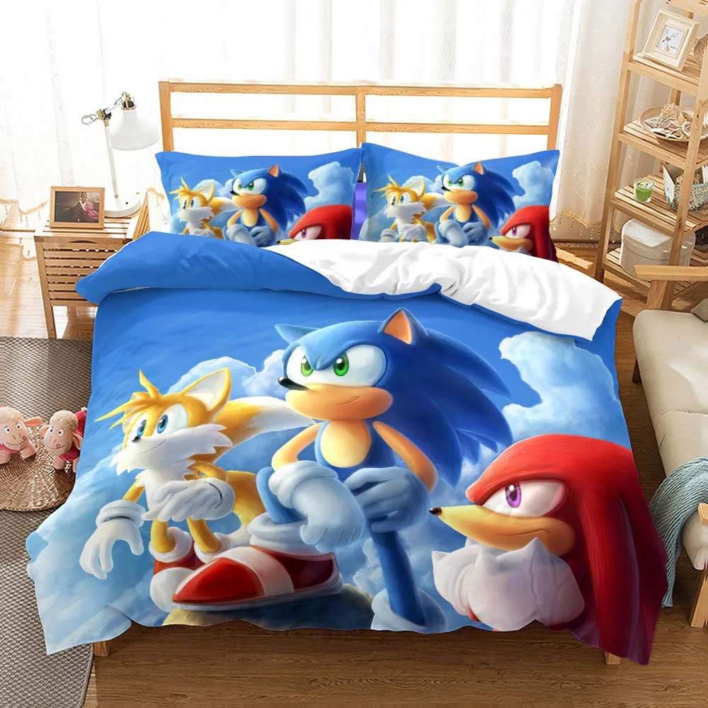 

boys cartoon duvet cover set uk single double king us twin full queen cal king size hedgehog bed linen set