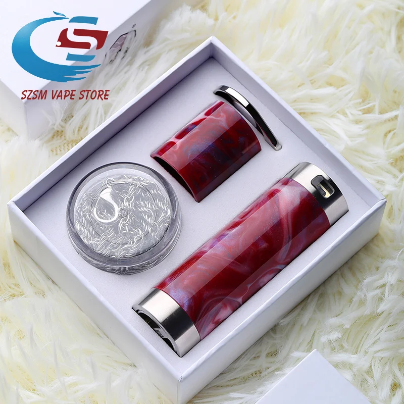 Coolvapor TAKIT MINI V2 18350 18650 механический мод 316SS Смола Макс 30 Вт 80 мощность 24 мм