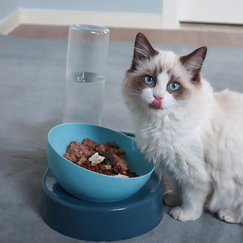 

70% Dropshipping!!Dog Feeder Portable Detachable Adjustable Cat Water Food Feeder for Puppy