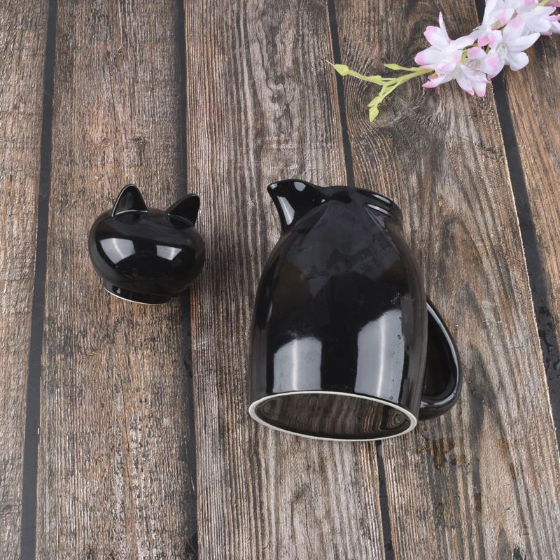 Мультяшный Кот молочный горшок керамическая молочная чашка кофейная маленькая