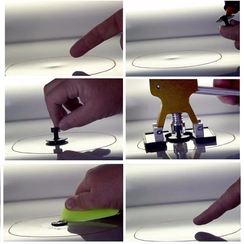 Набор инструментов для ремонта вмятин кузова автомобиля безболезненное