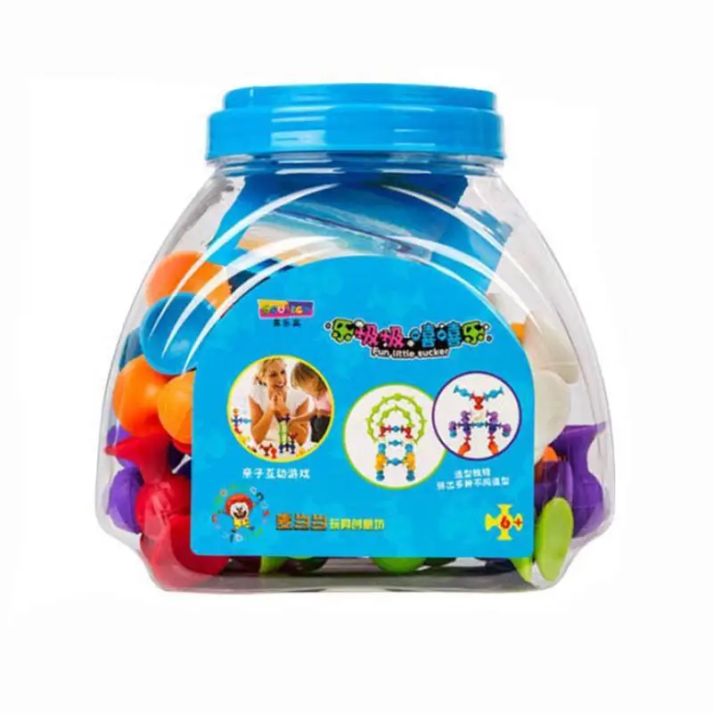 

36 шт., силиконовые игрушки-пазлы на присоске