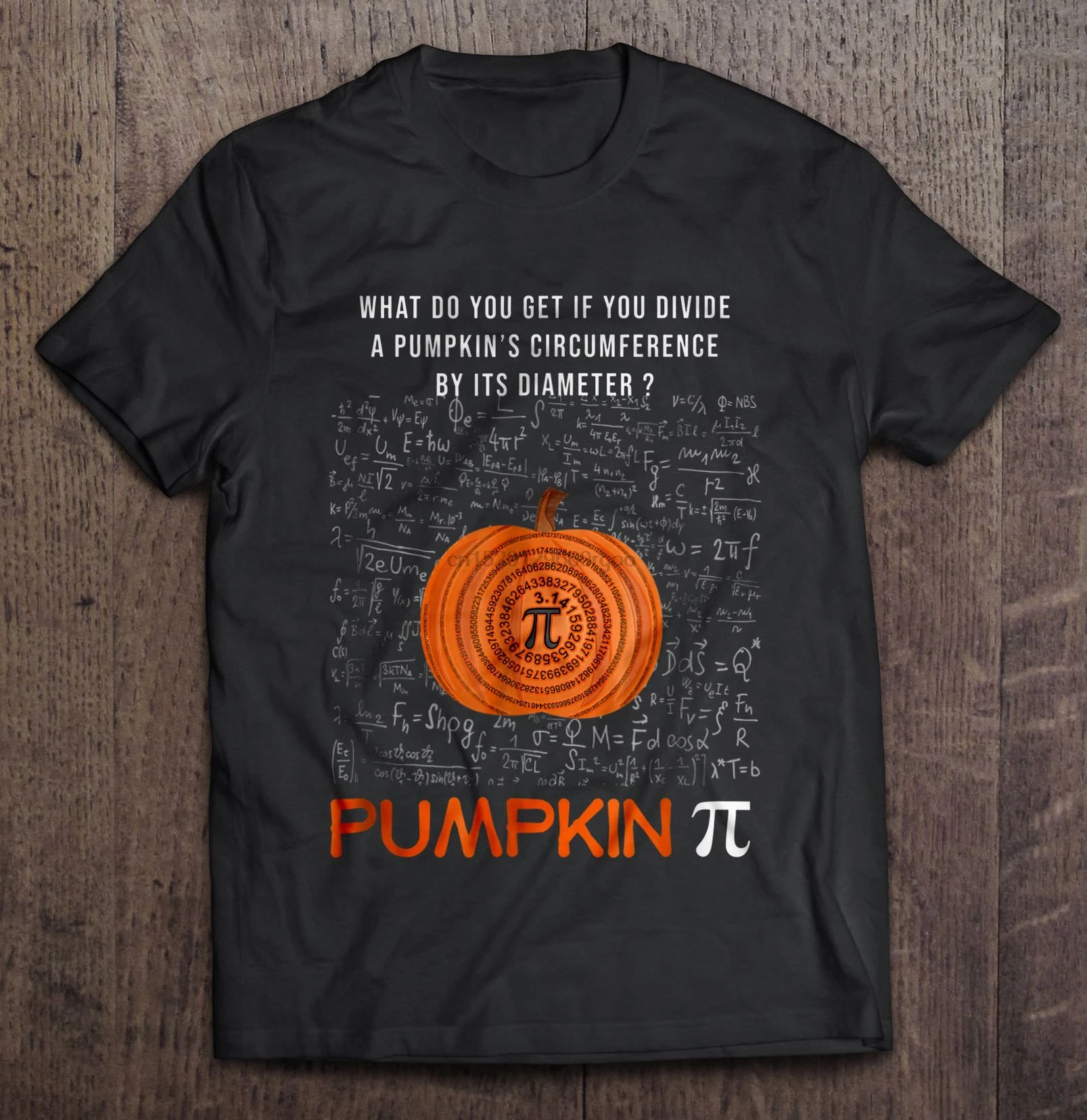 

Men T Shirt Pumpkin Pi Math Teacher Halloween Version2 Women t-shirt