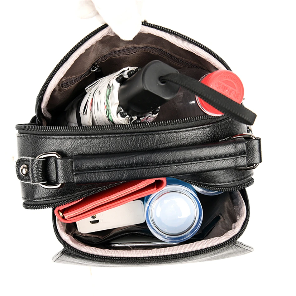 3 в 1 женский рюкзак из мягкой кожи для девочек подростков 2020 повседневный рюкзак|