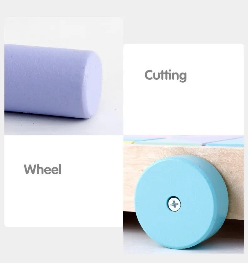 Монтессори скандинавский образовательный деревянный блок макаро набор