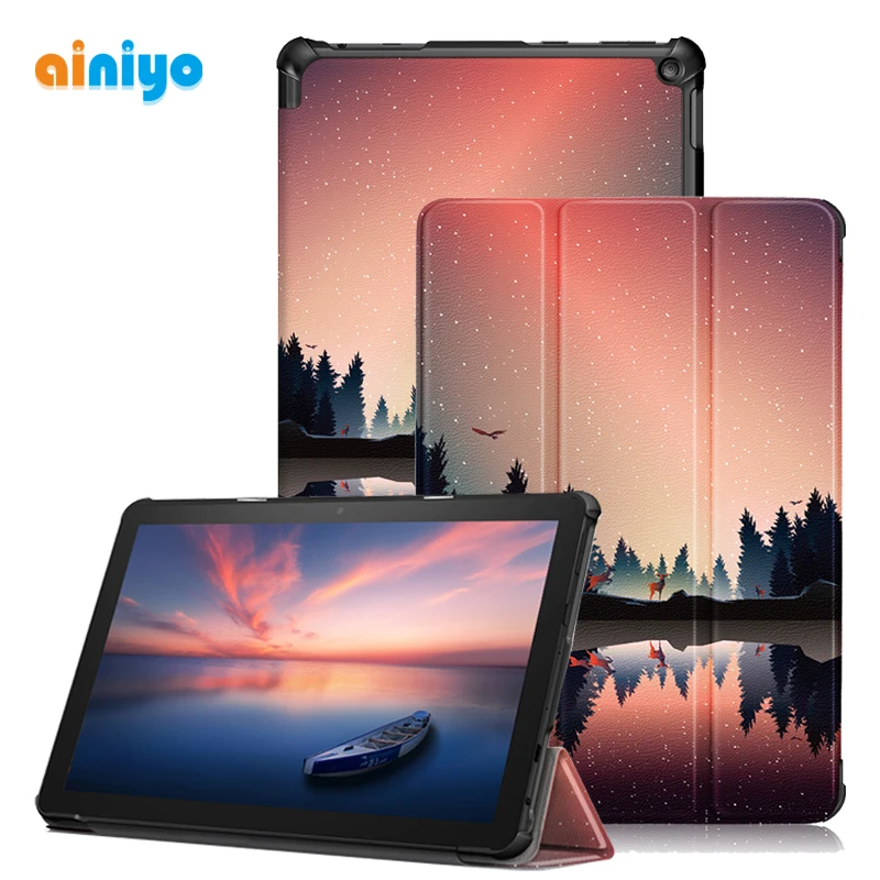 Чехол для Fire HD10 2021 чехол планшета HD 10 Plus 11 го поколения тонкий магнитный складной