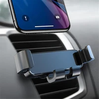 universal gravity car phone holder for mobile phone in car air vent mount stand car holder
