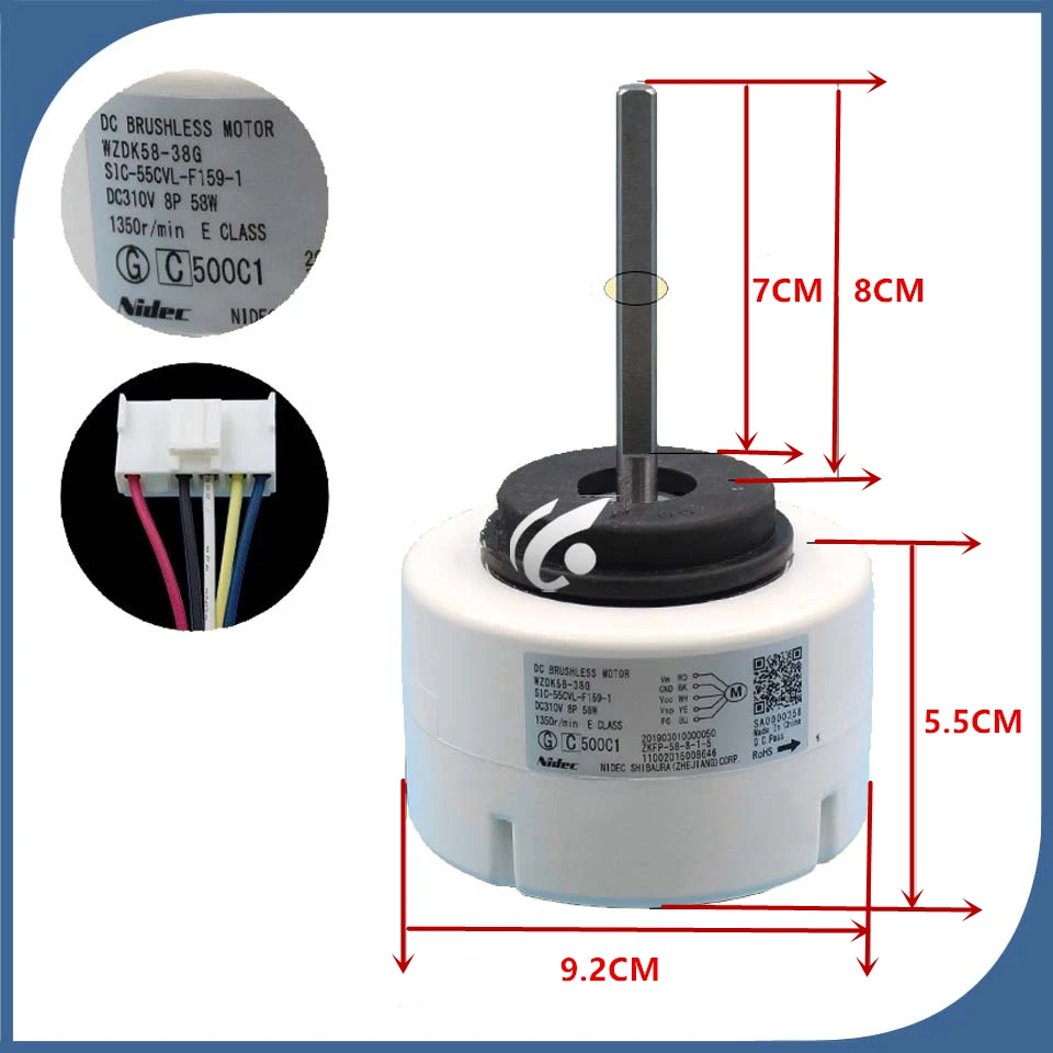 

new for Air conditioner motor WZDK58-38G SIC-55CVL-F159-1