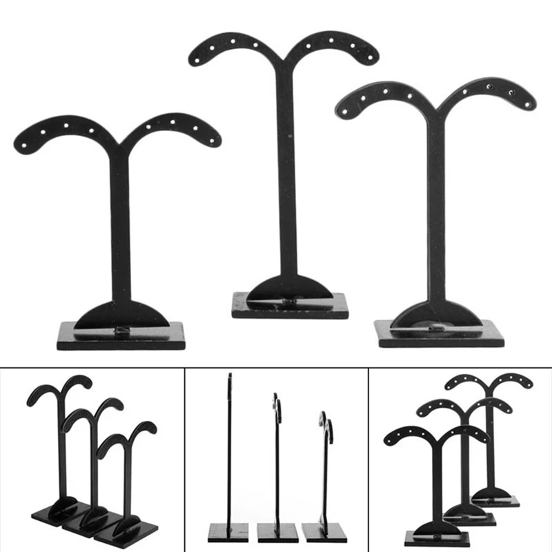 

2 Set Acrylic Three-Piece Earring Stand Earring Jewelry Stand Jewelry Stand Creative Props, Bean Sprouts & Branches