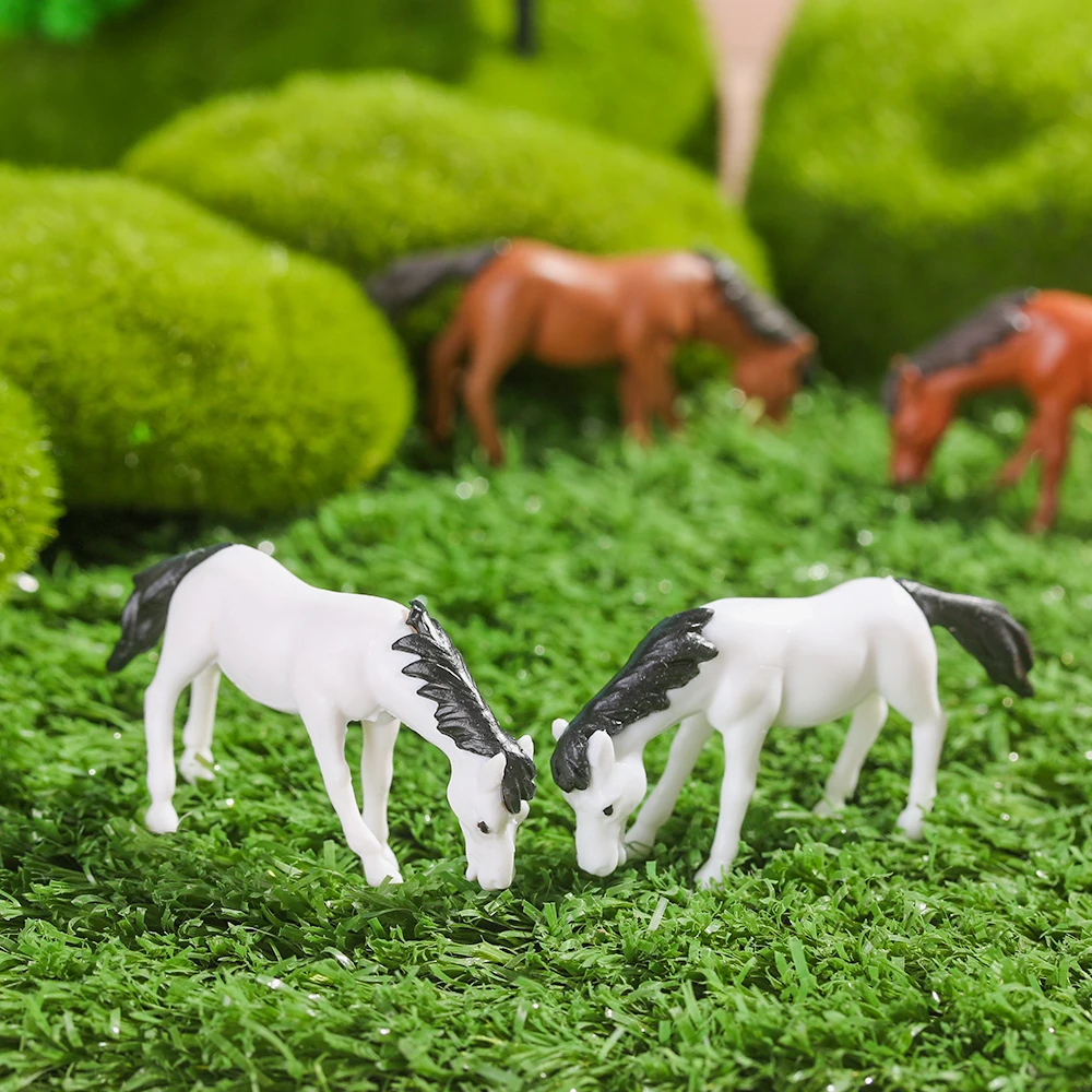 Смола ремесла бонсай микро пейзаж домашние украшения Имитация животных модель