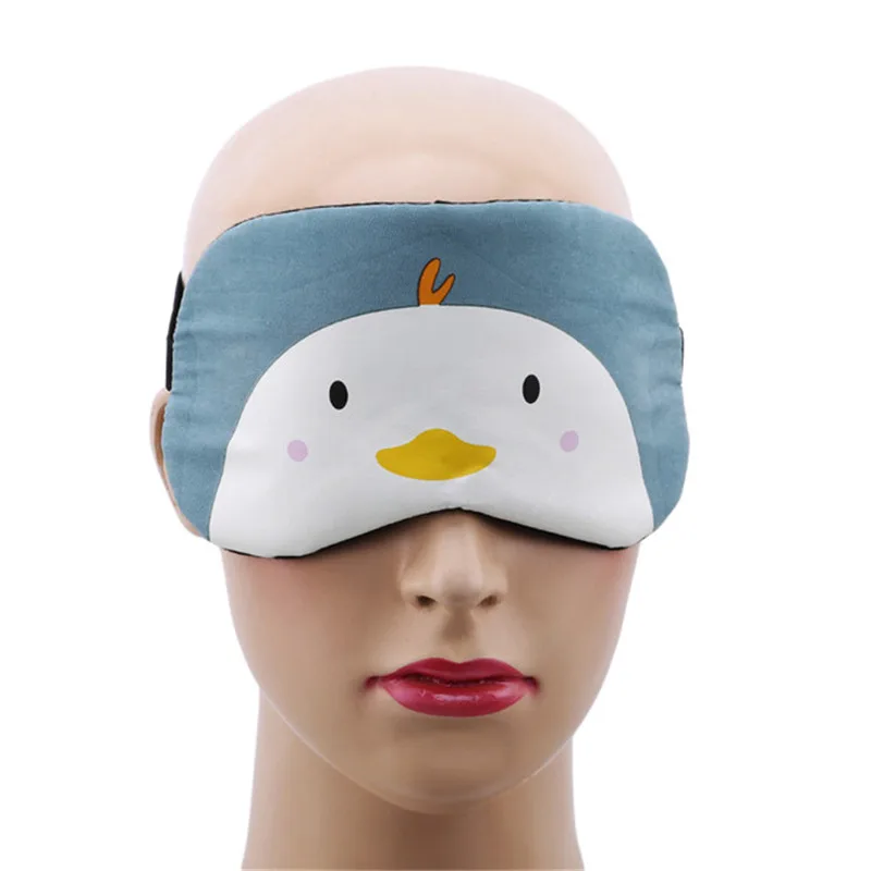 

Маска для глаз для сна с мультипликационными животными, маска для сна, отдыха, путешествий, массажа, расслабления, помощь вслепую, повязка на...