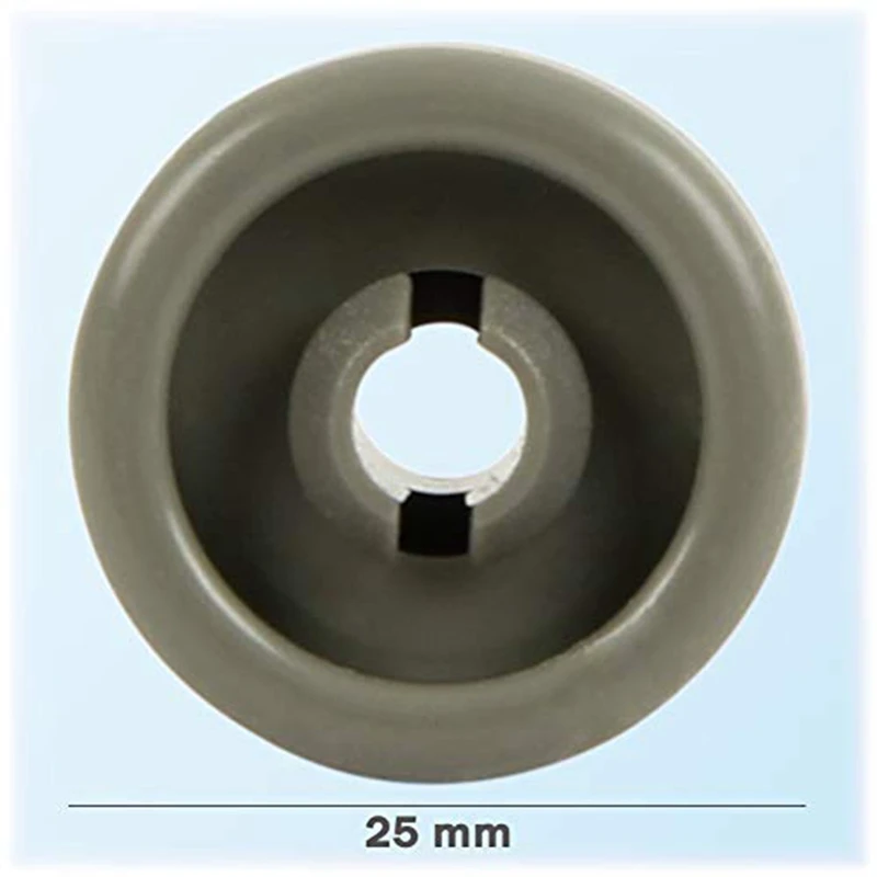 16Pcs Upper Basket Rollers for Dishwasher Aeg Favorit Privileg Zanussi Etc - 8Pcs 40Mm & 25Mm |