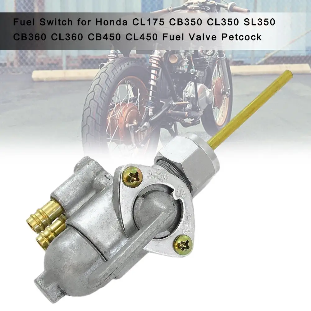 Новый топливный переключатель клапан Petcock для Honda CL175 CB350 CL350 SL350 CB360 CL360 CB450 CL450