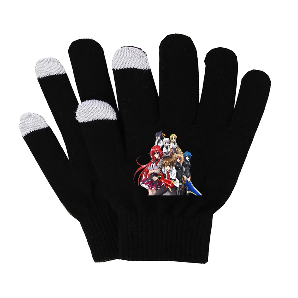 

TV Highschool DD Gloves Cotton Warm Gloves Non-slip Touch Screen Gloves Men Mitten Business Gloves woman man finger gloves
