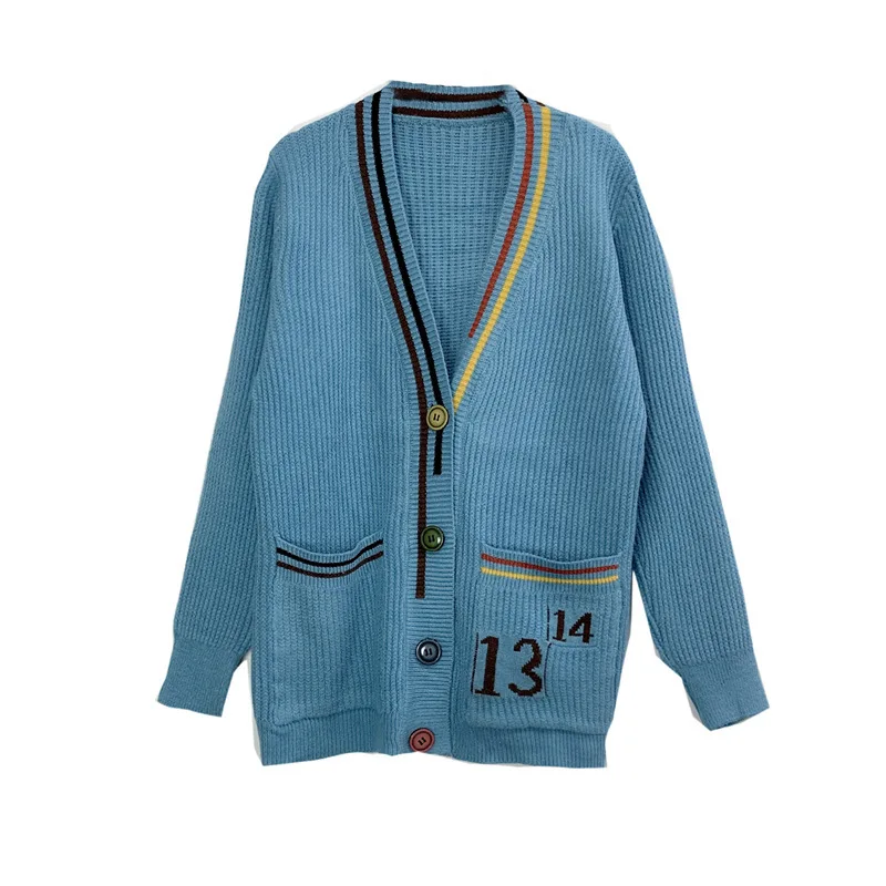 

Fashion sweater coat women 2020 Autumn/winter new coat South Korea loose lazy wind outside the fashion knit cardigan