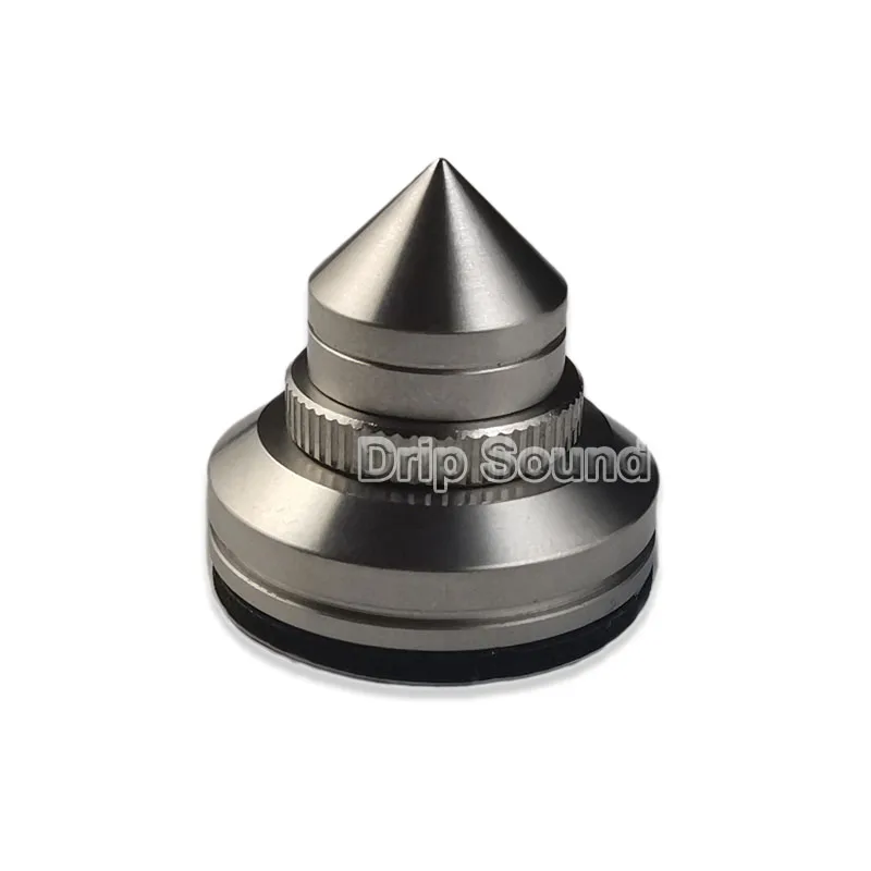 4pcs 27mm Stainless Steel Speaker Spike Pads Amplifier Shock-absorbing Isolation Stand Feet Holder Pad Adjustable Height | Электроника
