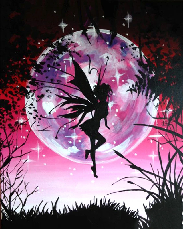 

DIY 5D Diamond Painting "butterfly fairy" Full Diamond Embroidery Sale Picture Of Rhinestones For Festival Gifts