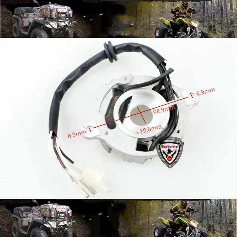 Новый высококачественный магнит зажигания статора для YAMAHA PW50 PW 50 PY50 QT50 PEEWEE ATV MiniBike мотоциклетные запчасти